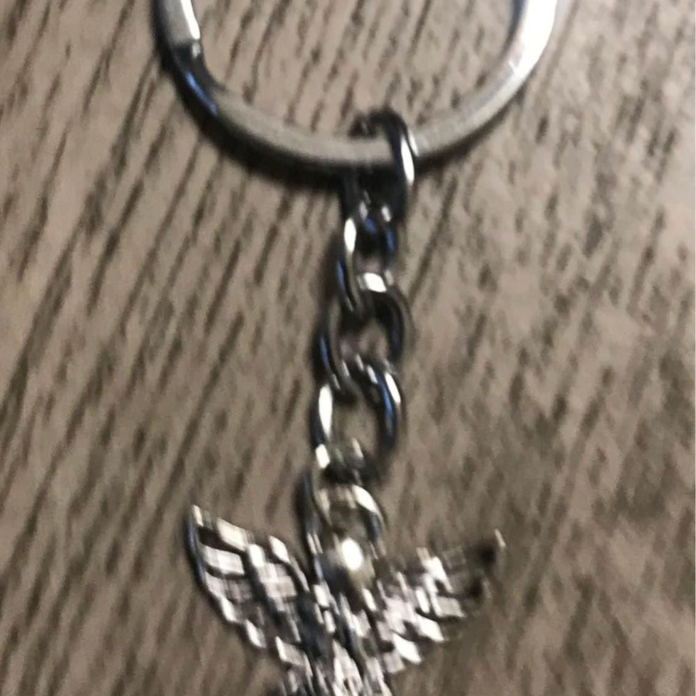 Silver Angel Pendant Keychain